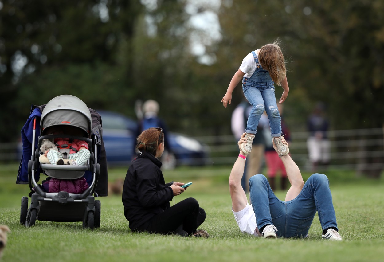 Mia Tindall és édesapja
