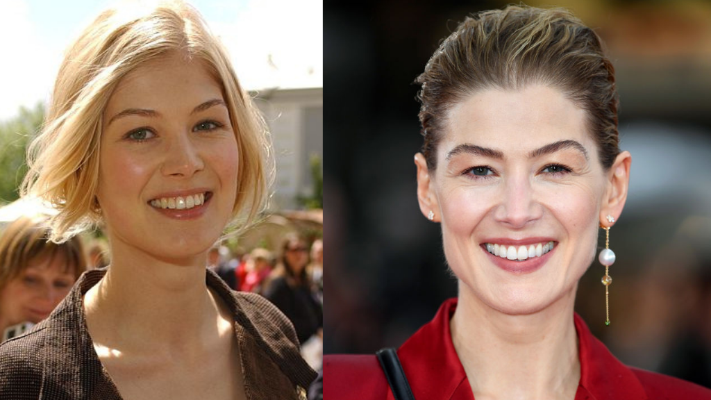 Ilyen volt Rosamund Pike fiatalon
