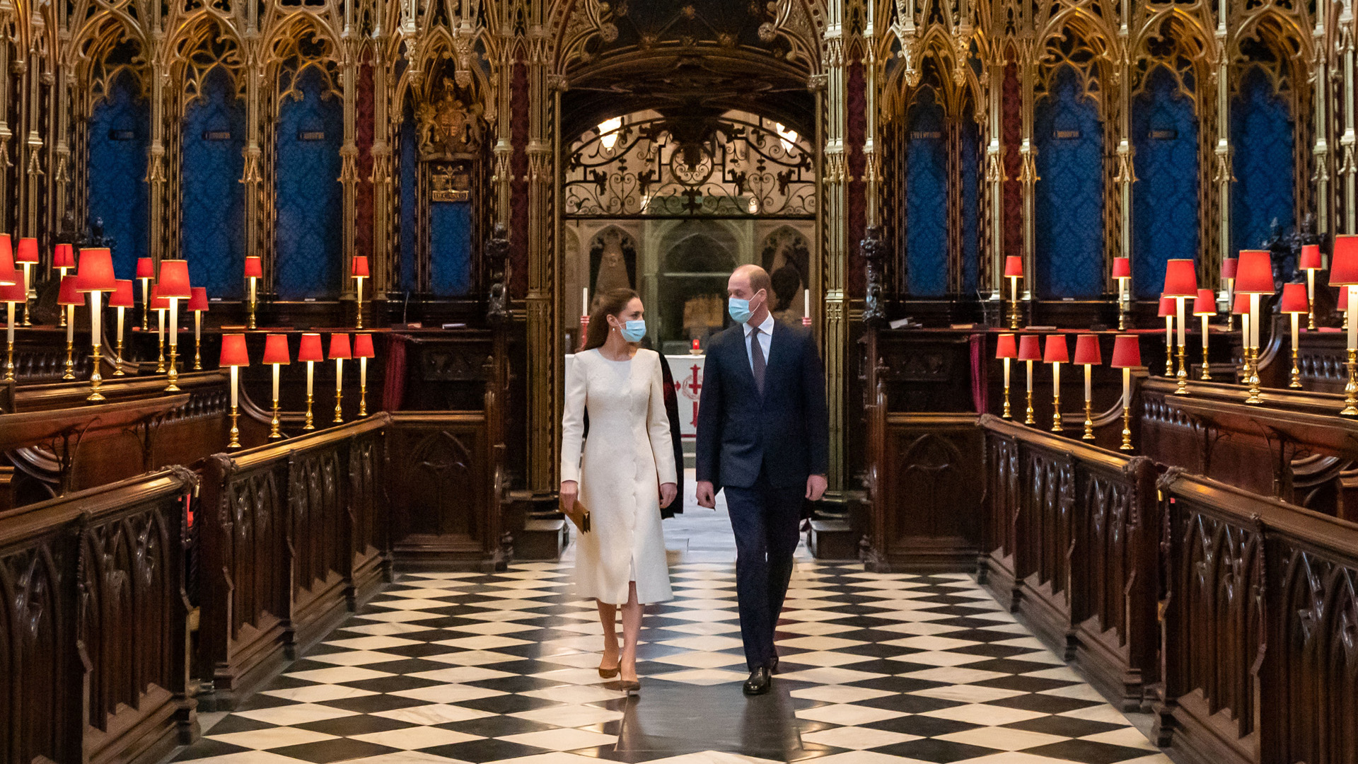 Katalin hercegné és Vilmos herceg visszatértek az esküvőjük helyszínére