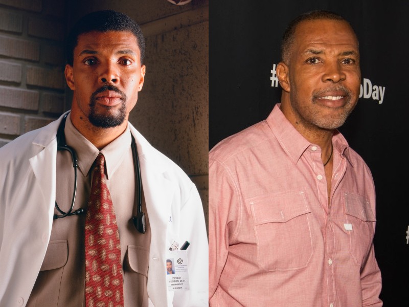 Eriq La Salle Benton doktor szerepében és 2019-ben