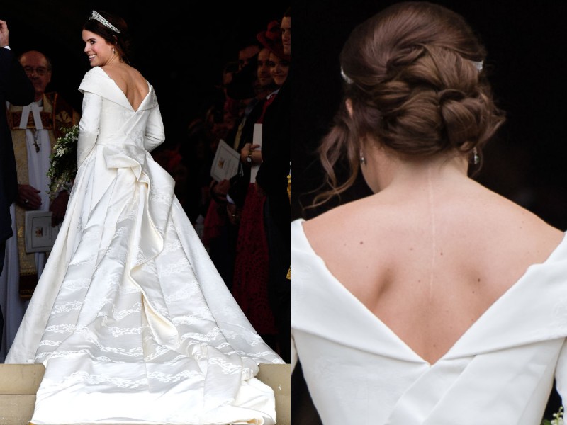 Eugénia hercegnő esküvői ruhája 
