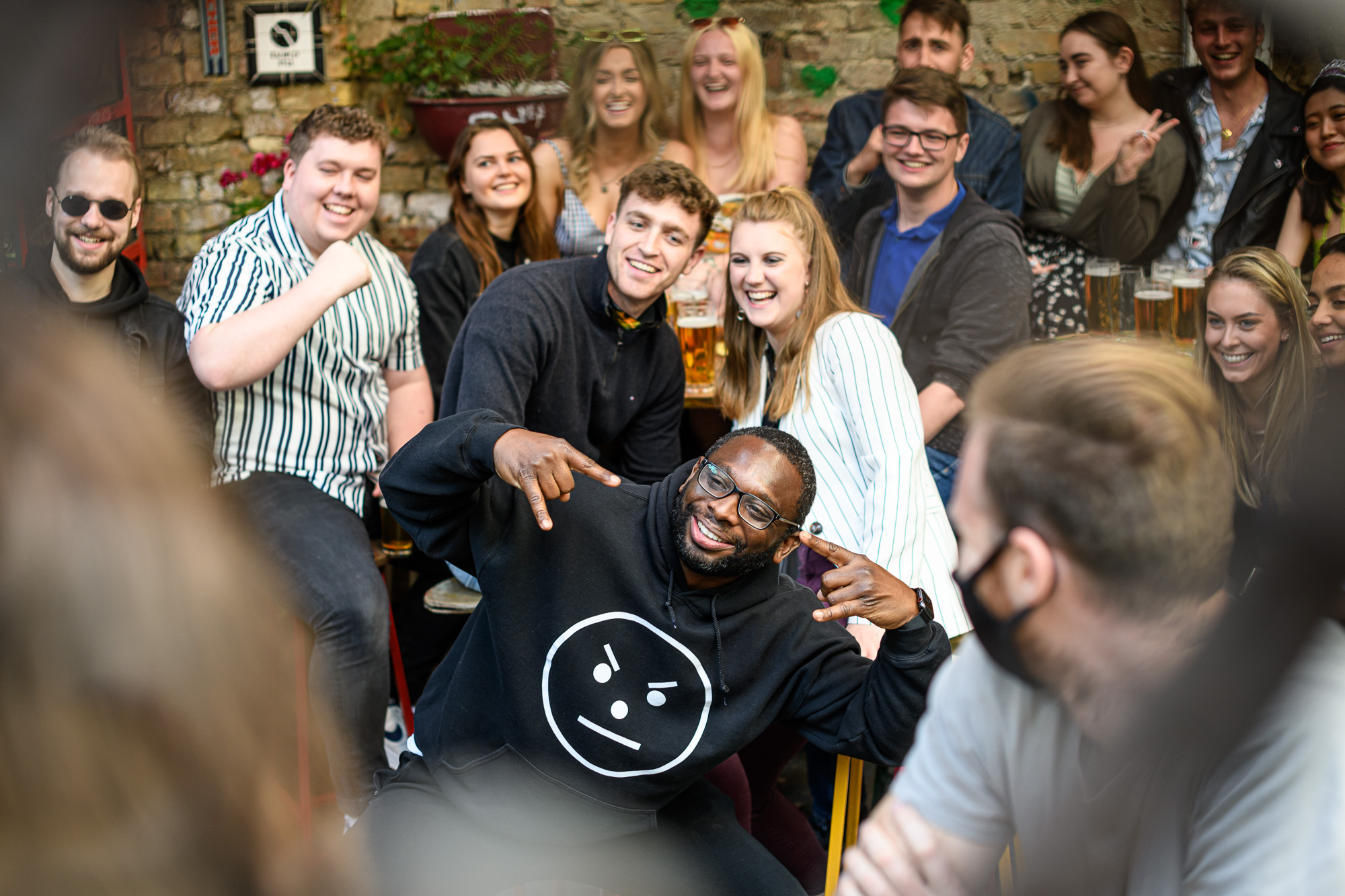 Terasznyitás, Budapest, bulinegyed