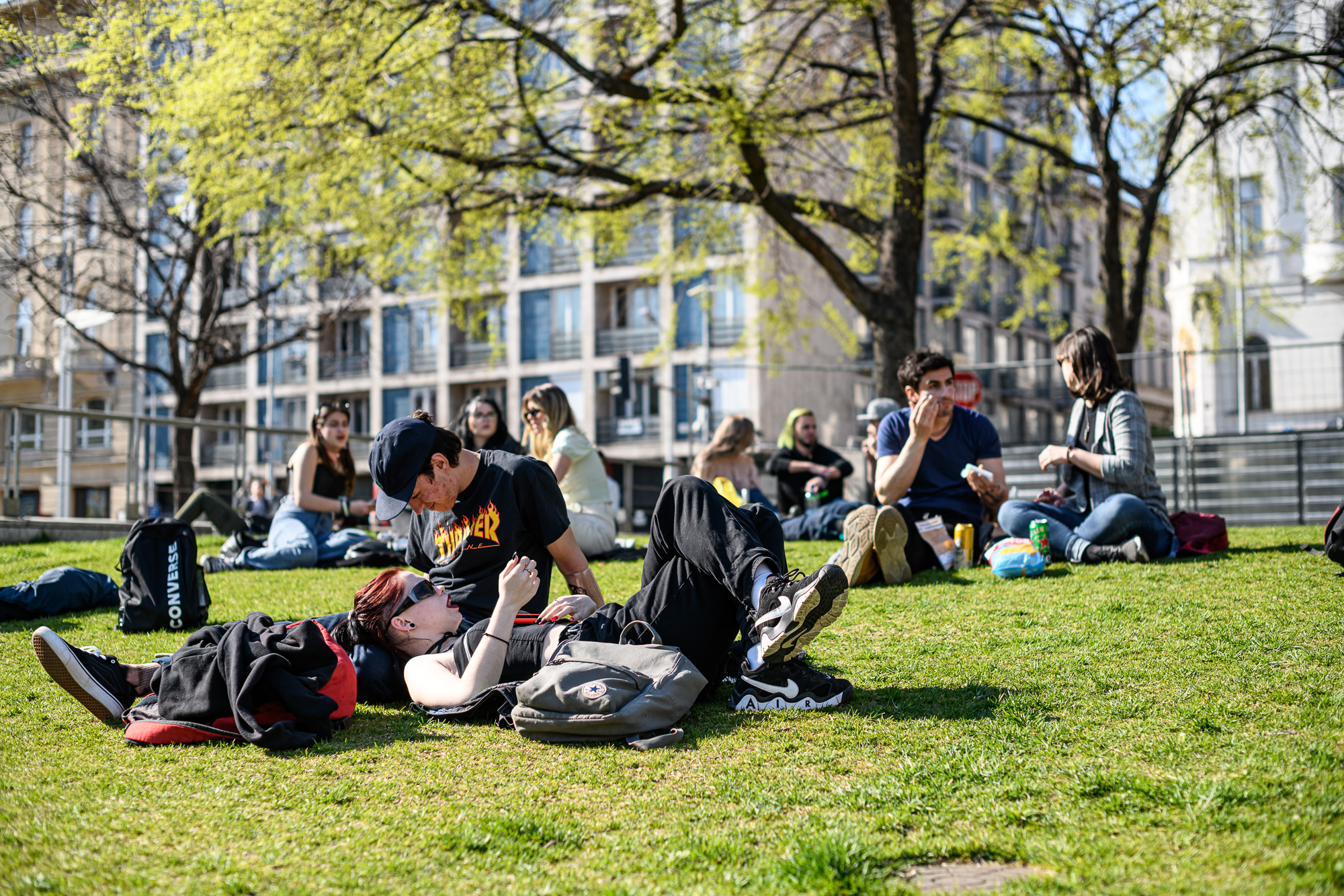 Terasznyitás, Budapest, bulinegyed