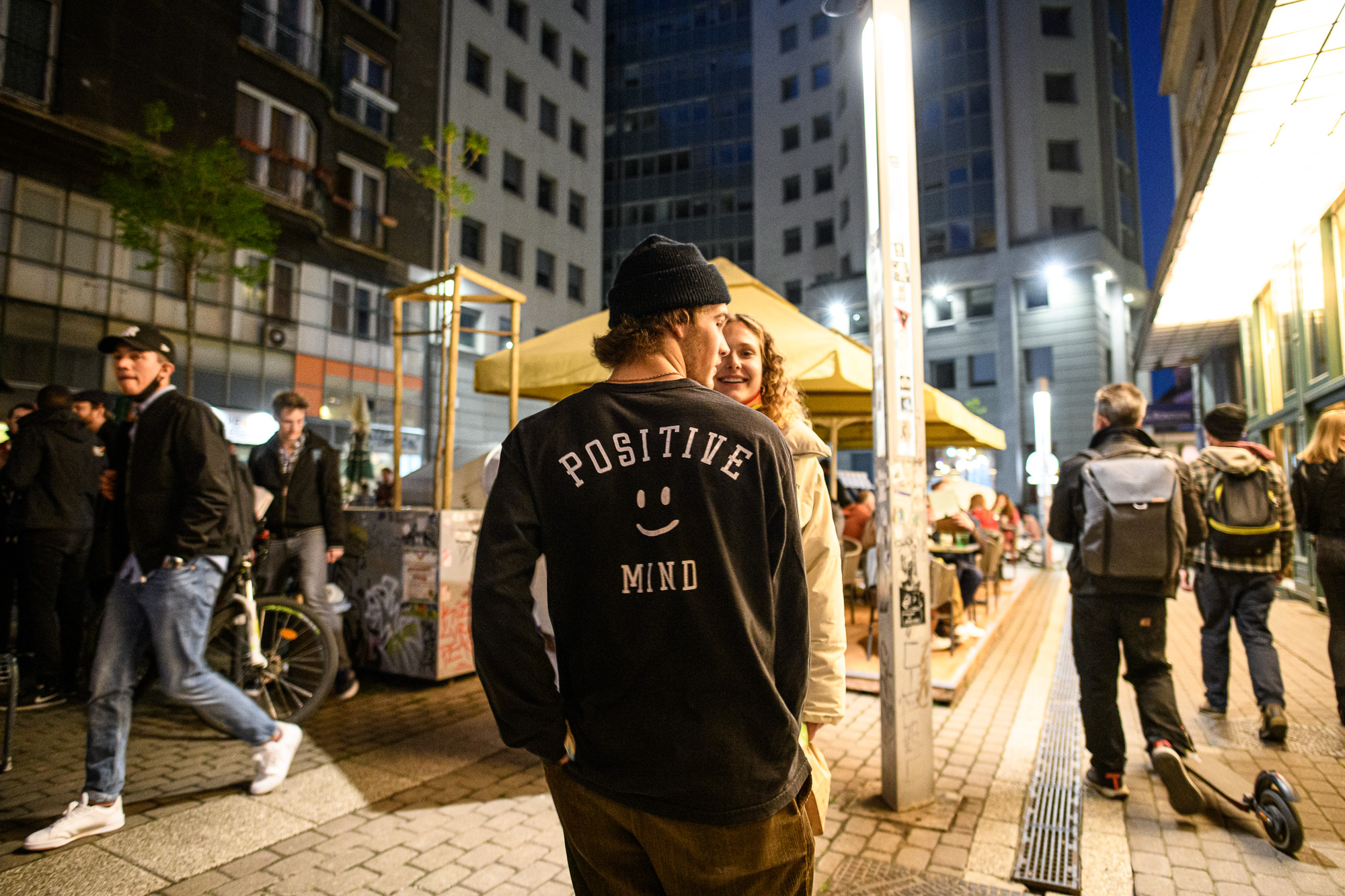 Terasznyitás, Budapest, bulinegyed