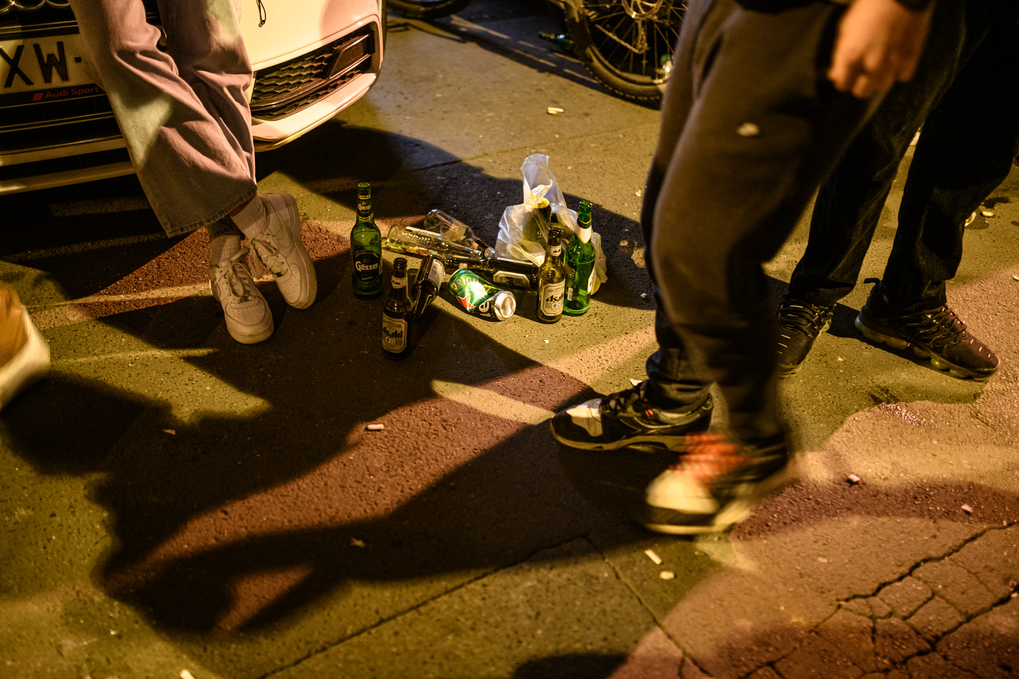 Terasznyitás, Budapest, bulinegyed