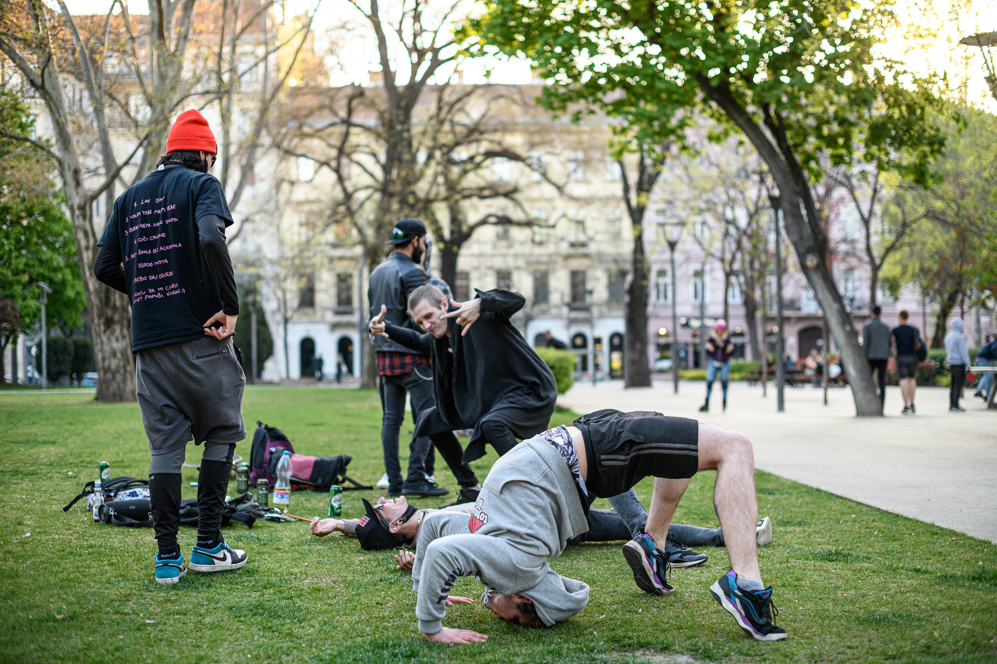 Terasznyitás, Budapest, bulinegyed