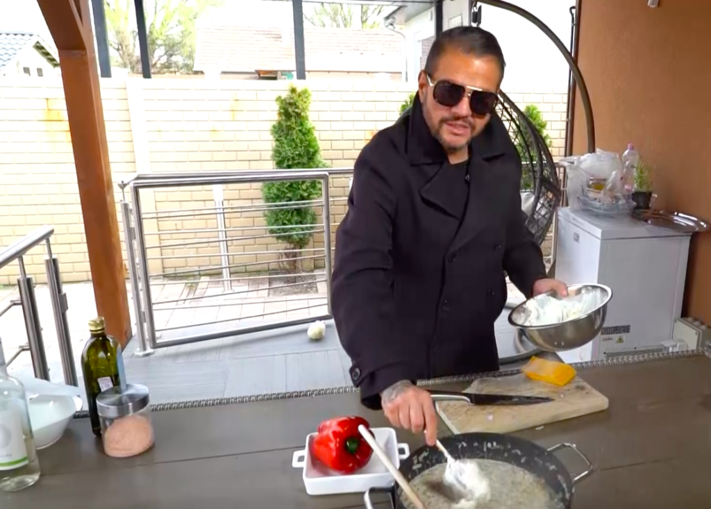 Emilio szívesen főz és megmutatja, miket esznek