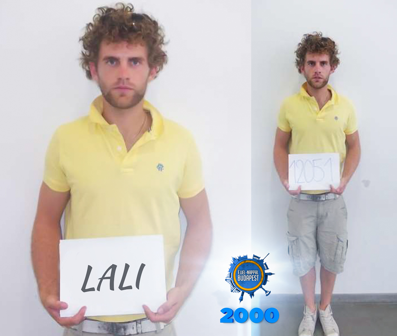 Kamarás Norbi, mint ÉNB Lali a sorozat indulása előtt