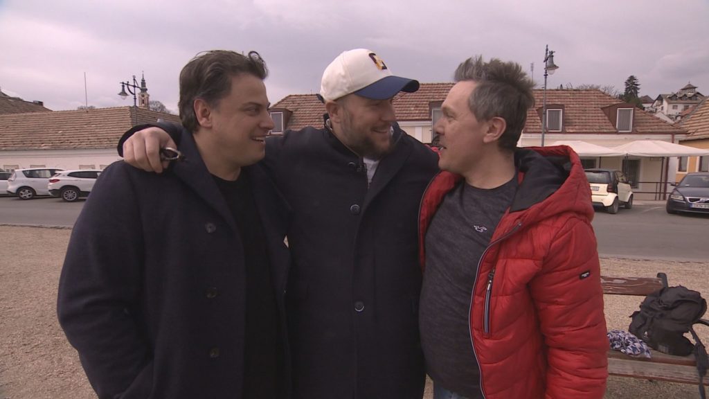 Feke Pál legrégebbi barátai Nagy Sándor és Serbán Attila