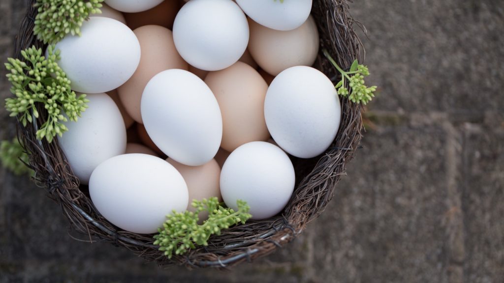 A tojás két színe