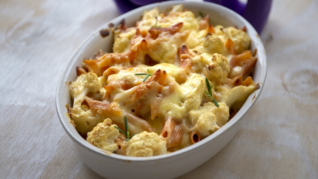 Rakott penne kukoricával