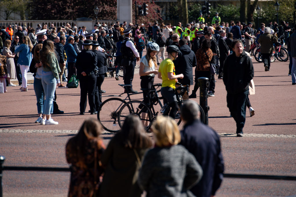 London Fülöp herceg temetése idején
