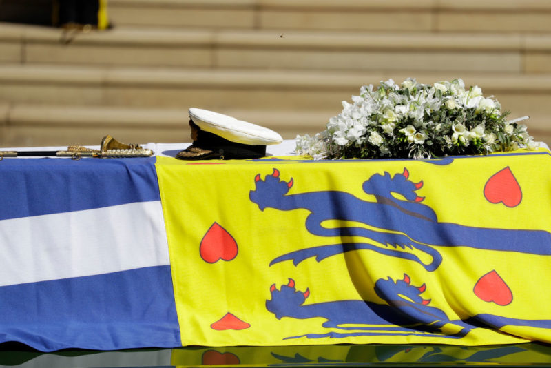 Fülöp herceg temetése