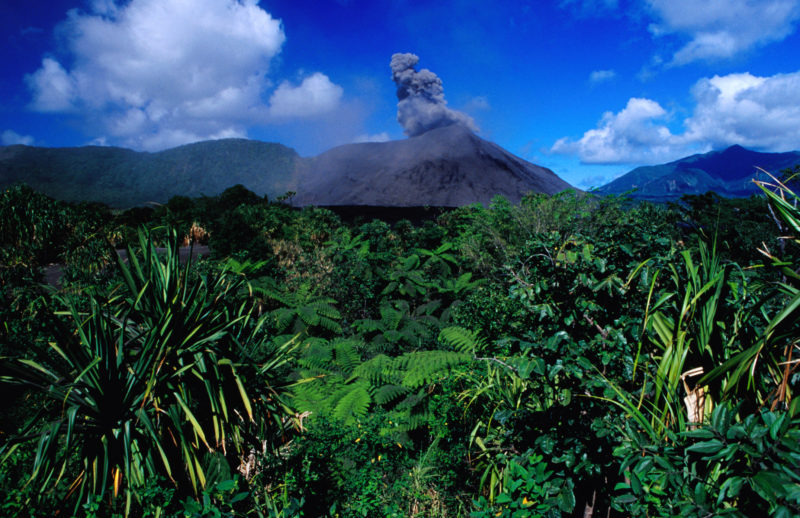 A Yasur vulkán