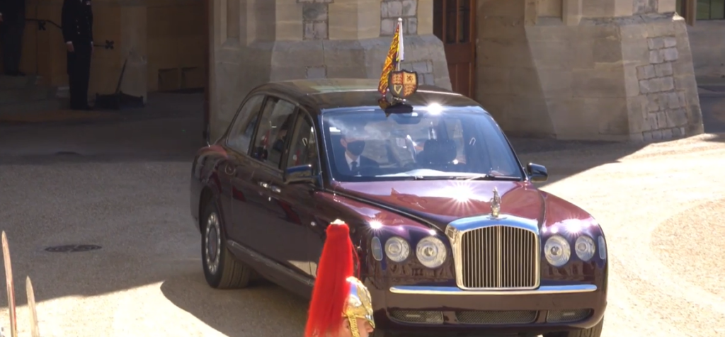 II. Erzsébet Fülöp herceg temetésén