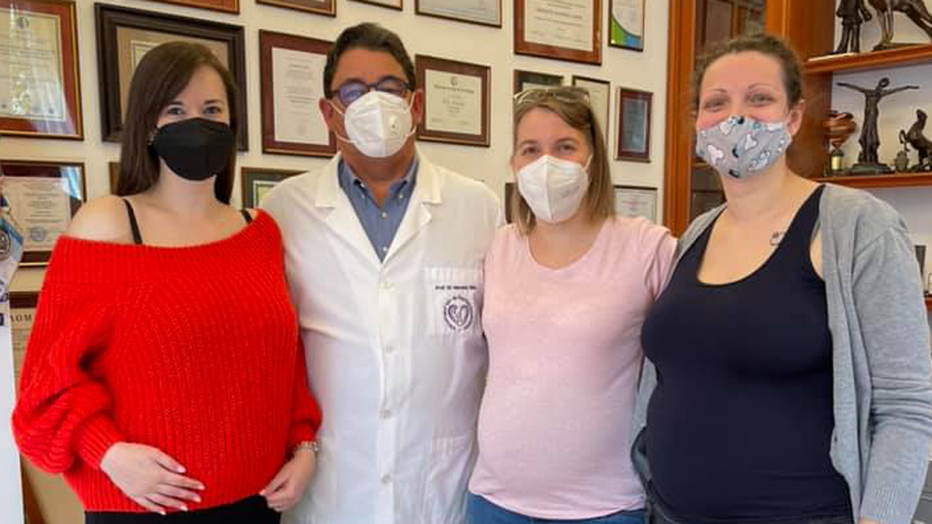 Az egyetem rektora, Merkely Béla is kivette a részét a munkából / Fotó: Merkely Béla Facebook