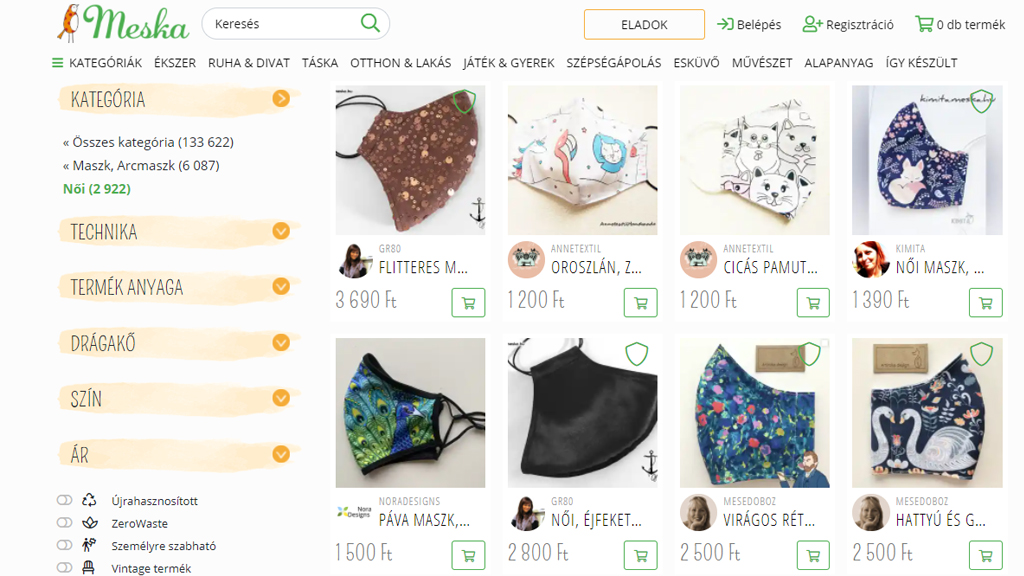 Maszkok a Meskáról