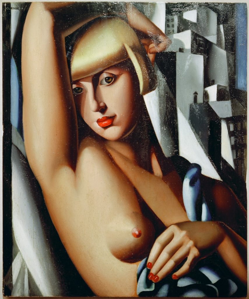 Tamara de Lempicka festménye Suzy Solidorról - 1933 (Fotó: profimedia)