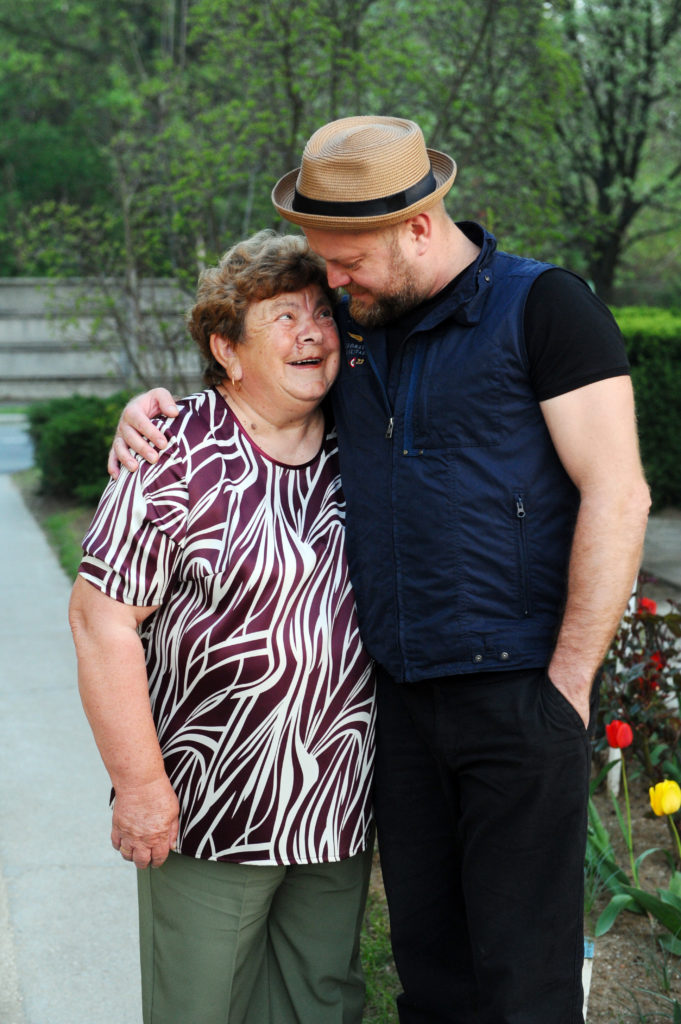 Szabó Győző édesanyja, Marika