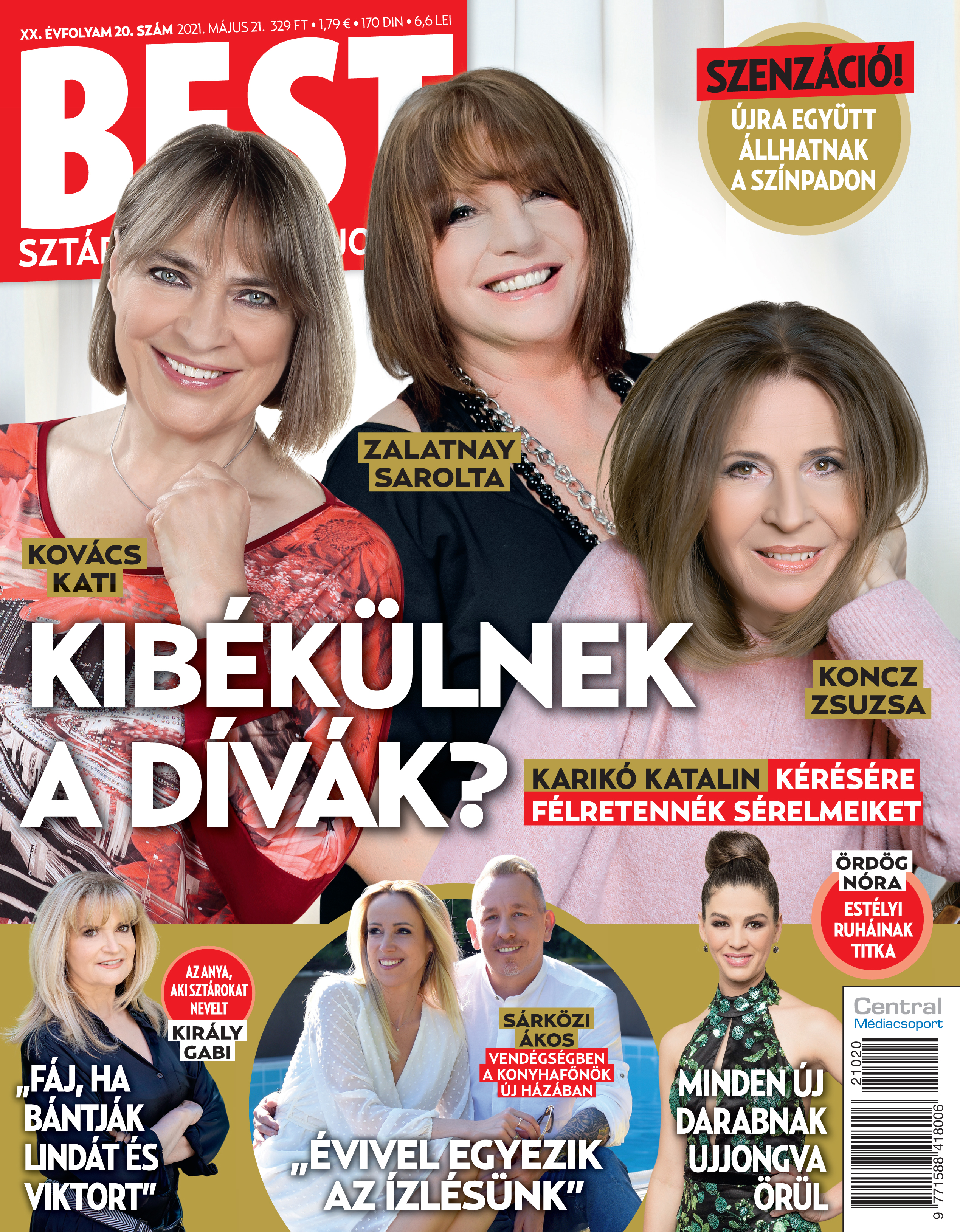 Bordán Irén végre unokázhatott