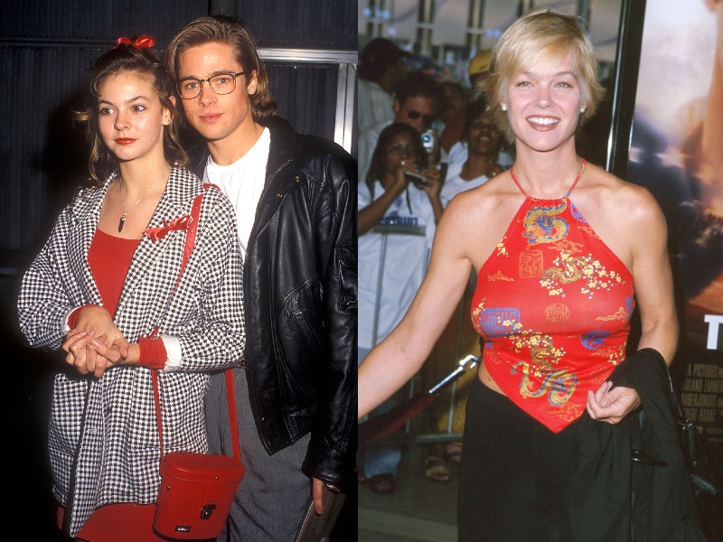 Shalane McCall és Brad Pitt