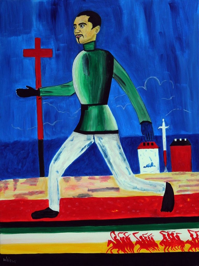 Online tárlatvezetés drMáriás műtermében