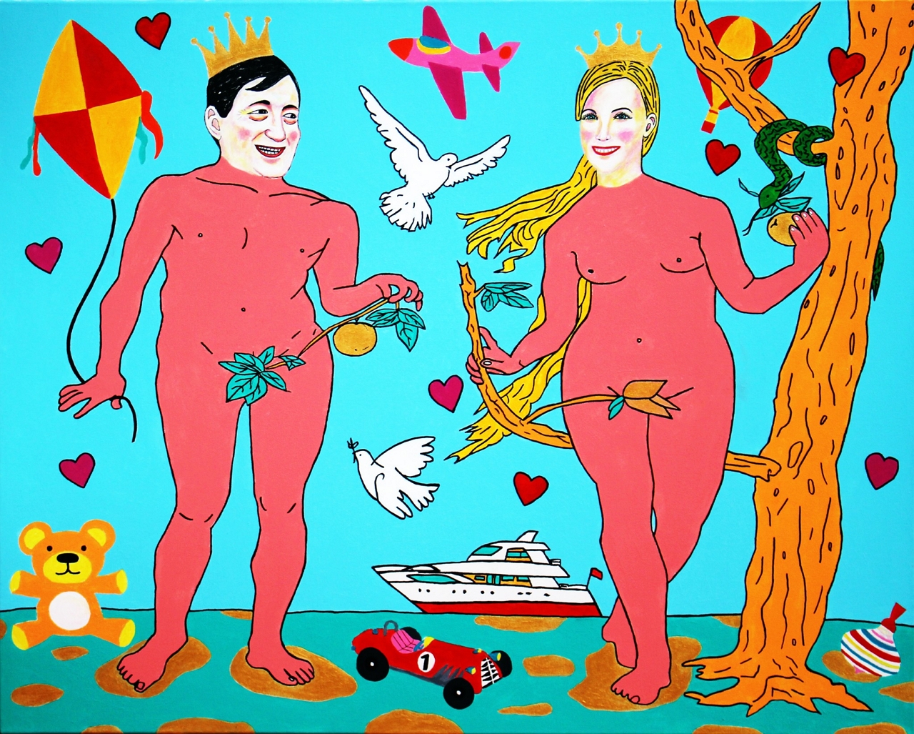 Online tárlatvezetés DrMáriás műtermében