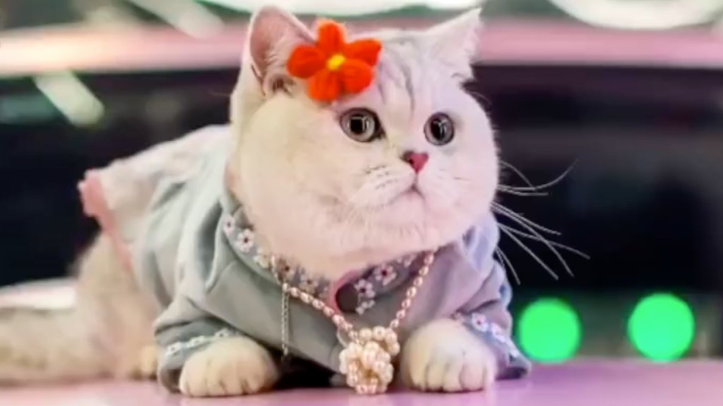 Mao Mao, az autós macskamodell