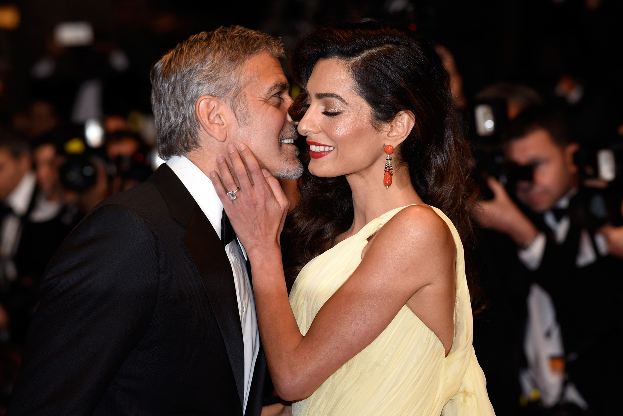 George és Amal Clooney