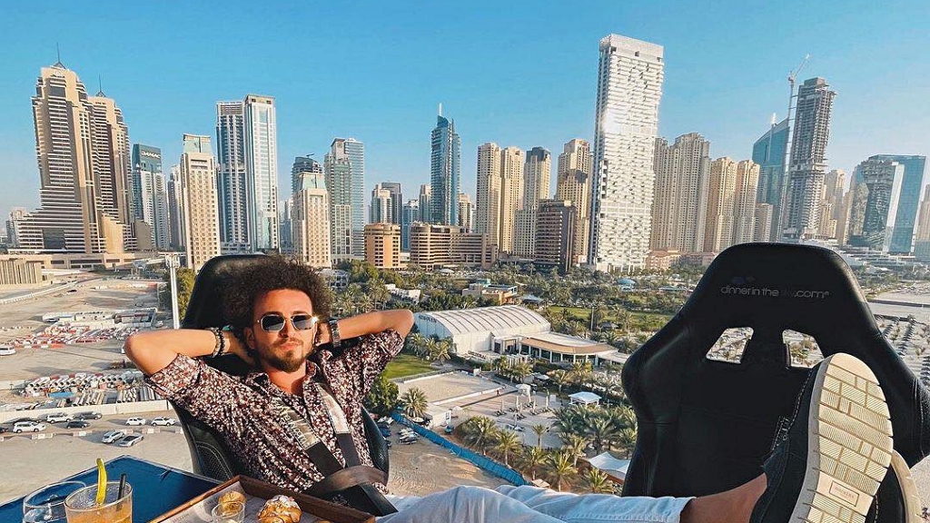 A legmagasabb épületek és éttermek Dubajban