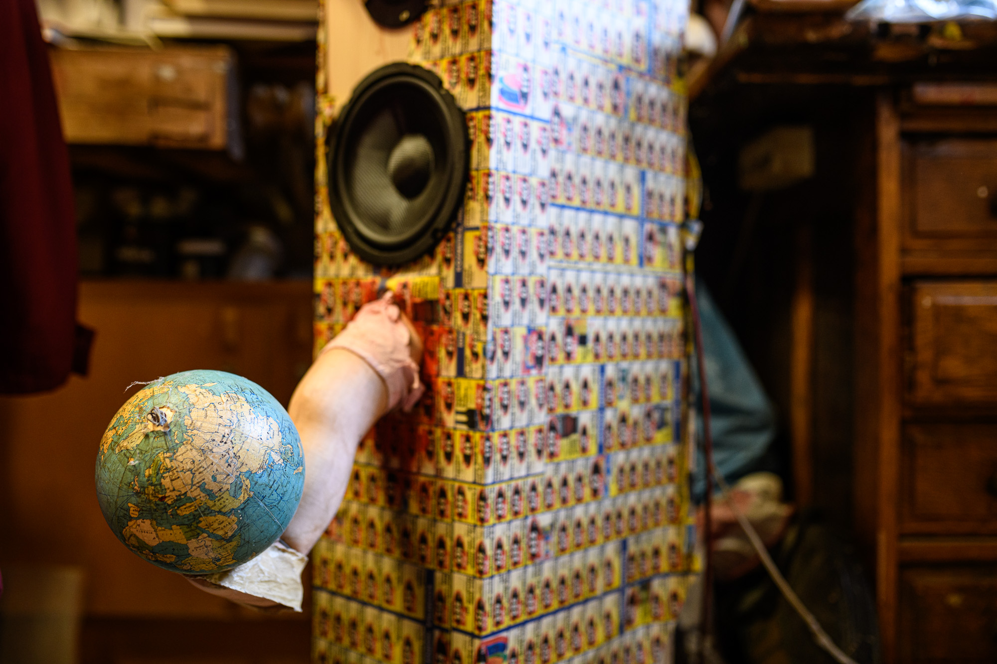 Szabó Csaba képzőművész, biokertész