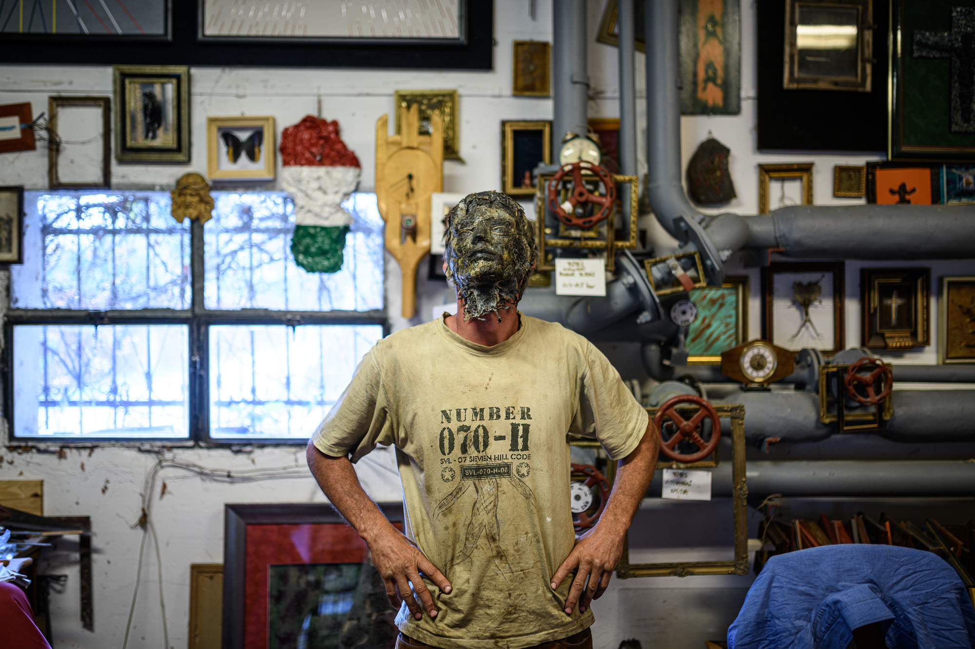 „Ilyenkor az emberből ősember lesz.” Fotó: Neményi Márton