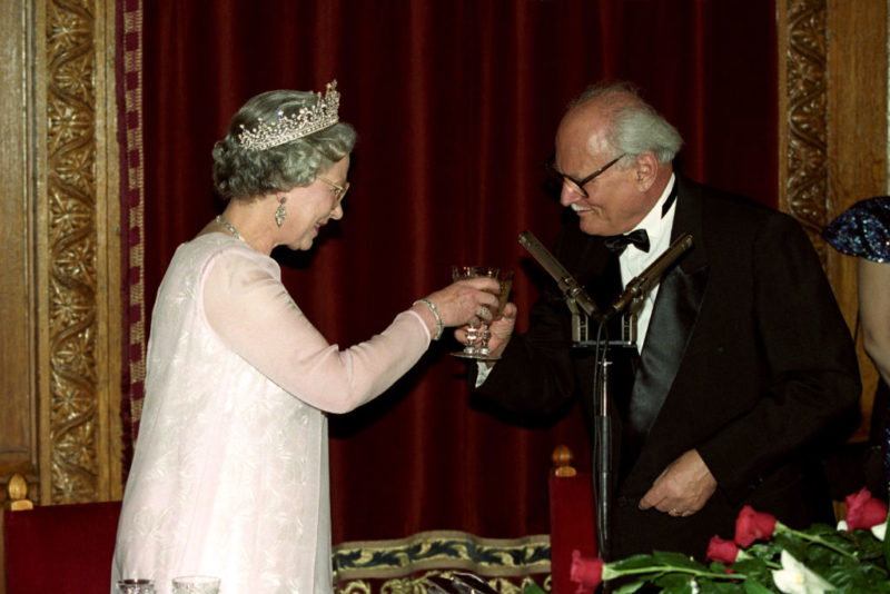 II. Erzsébet és Göncz Árpád 