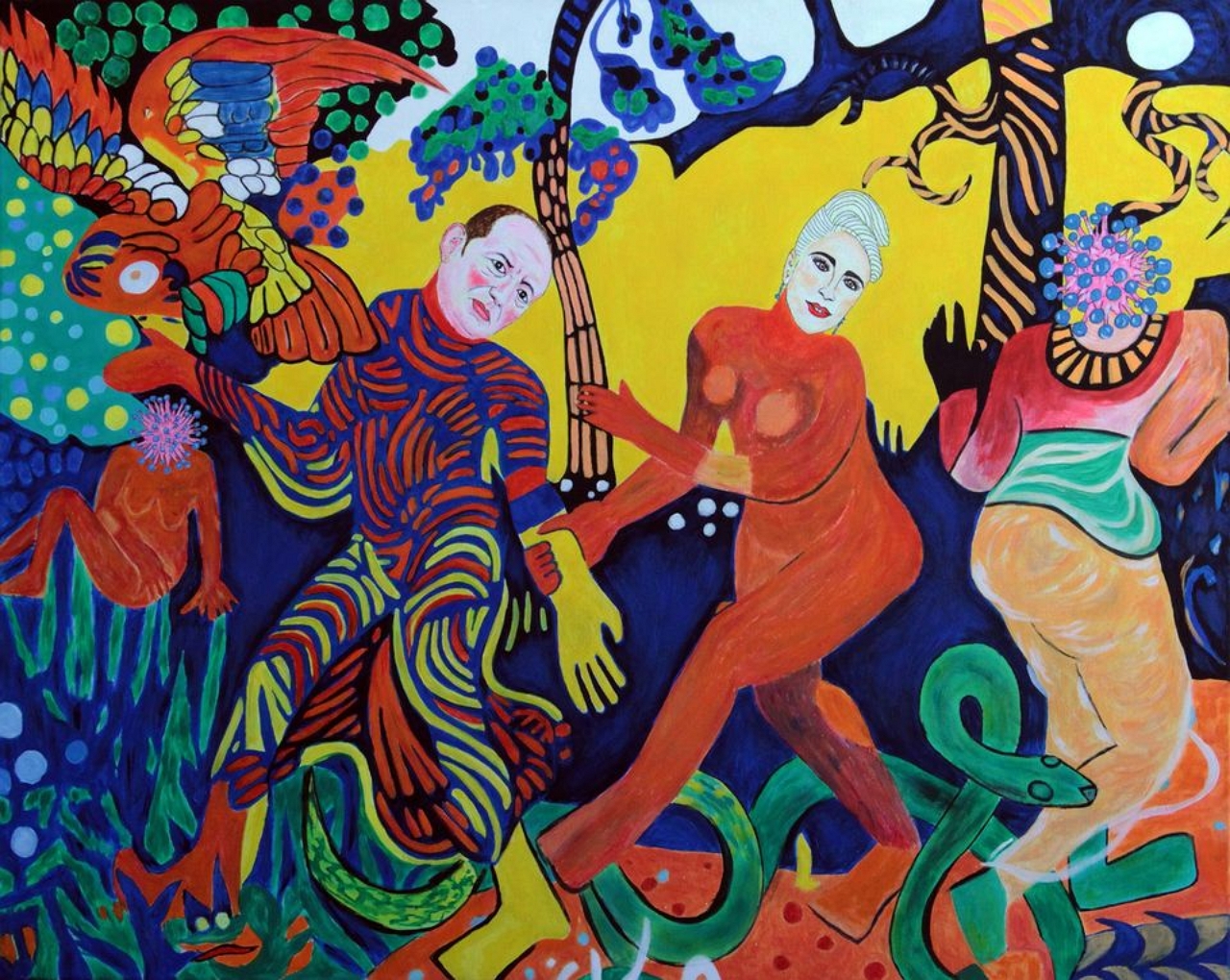 Online tárlatvezetés DrMáriás műtermében