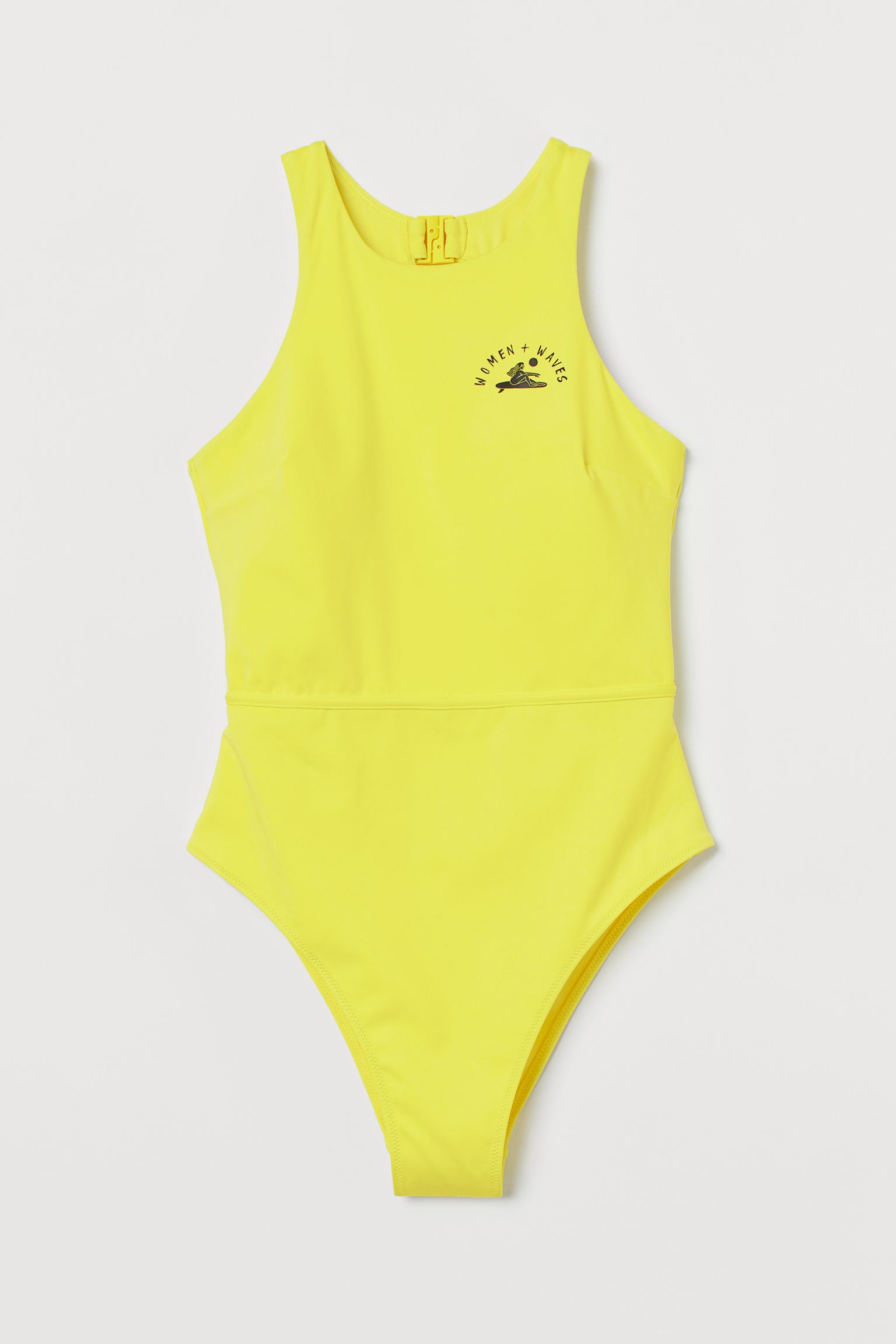 H&M magasan ívelt combkivágású fürdőruha