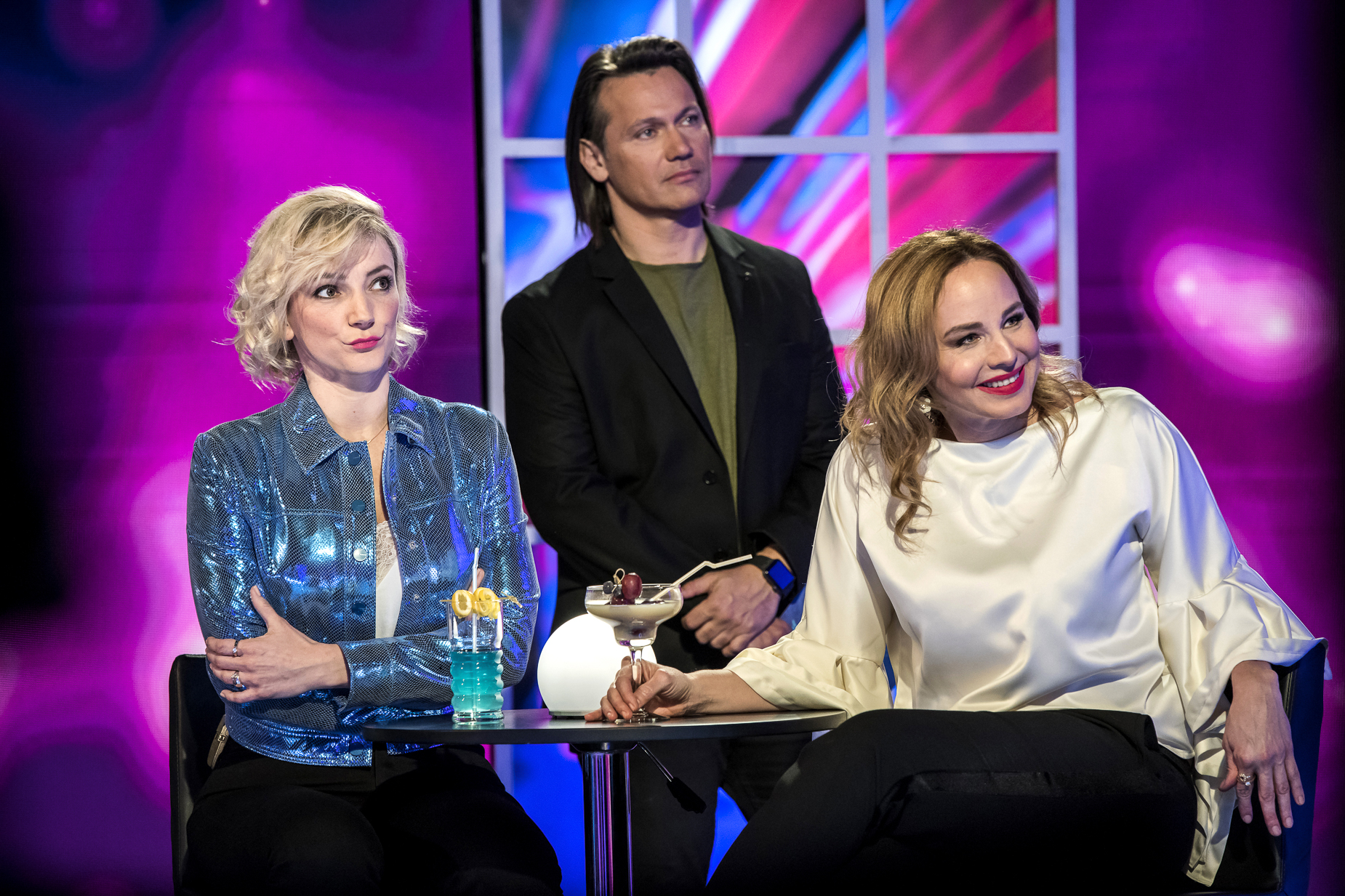 Borbély Alexandra és Ónodi Eszter élvezték az Észbontók forgatását