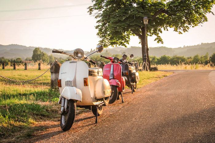 Vespával Olaszországban