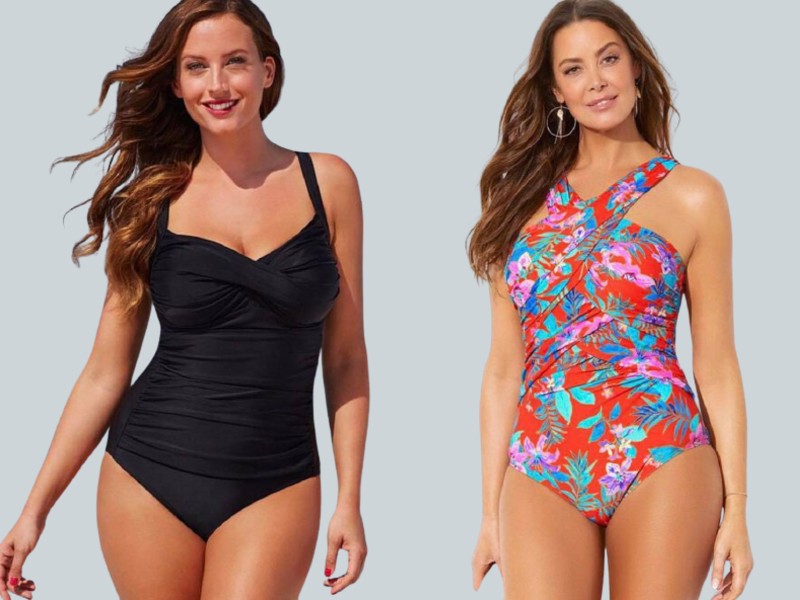 Fürdőruhák alma alkatúaknak