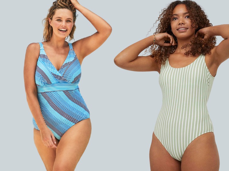 Fürdőruhák alma alkatúaknak