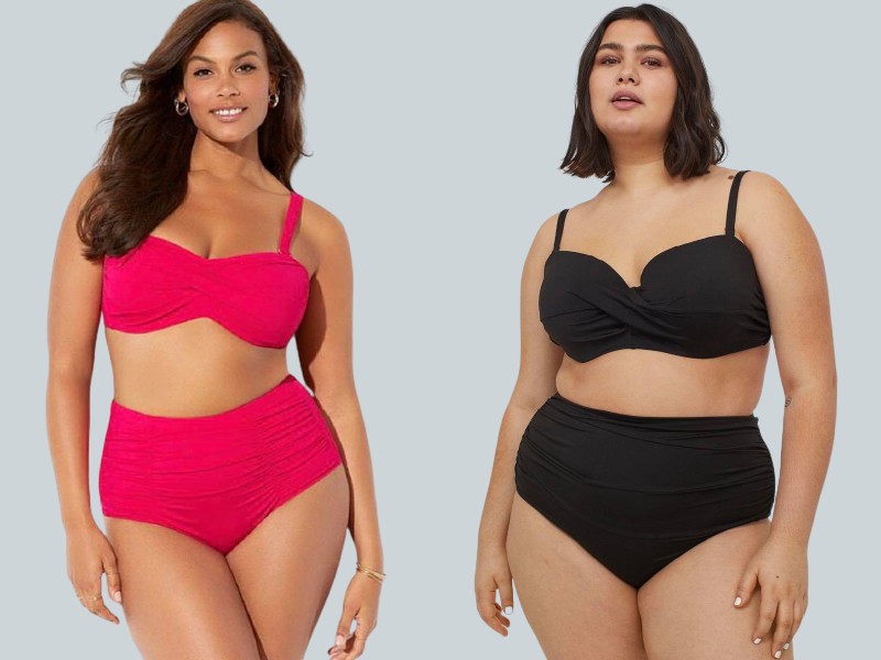 Fürdőruhák alma alkatúaknak