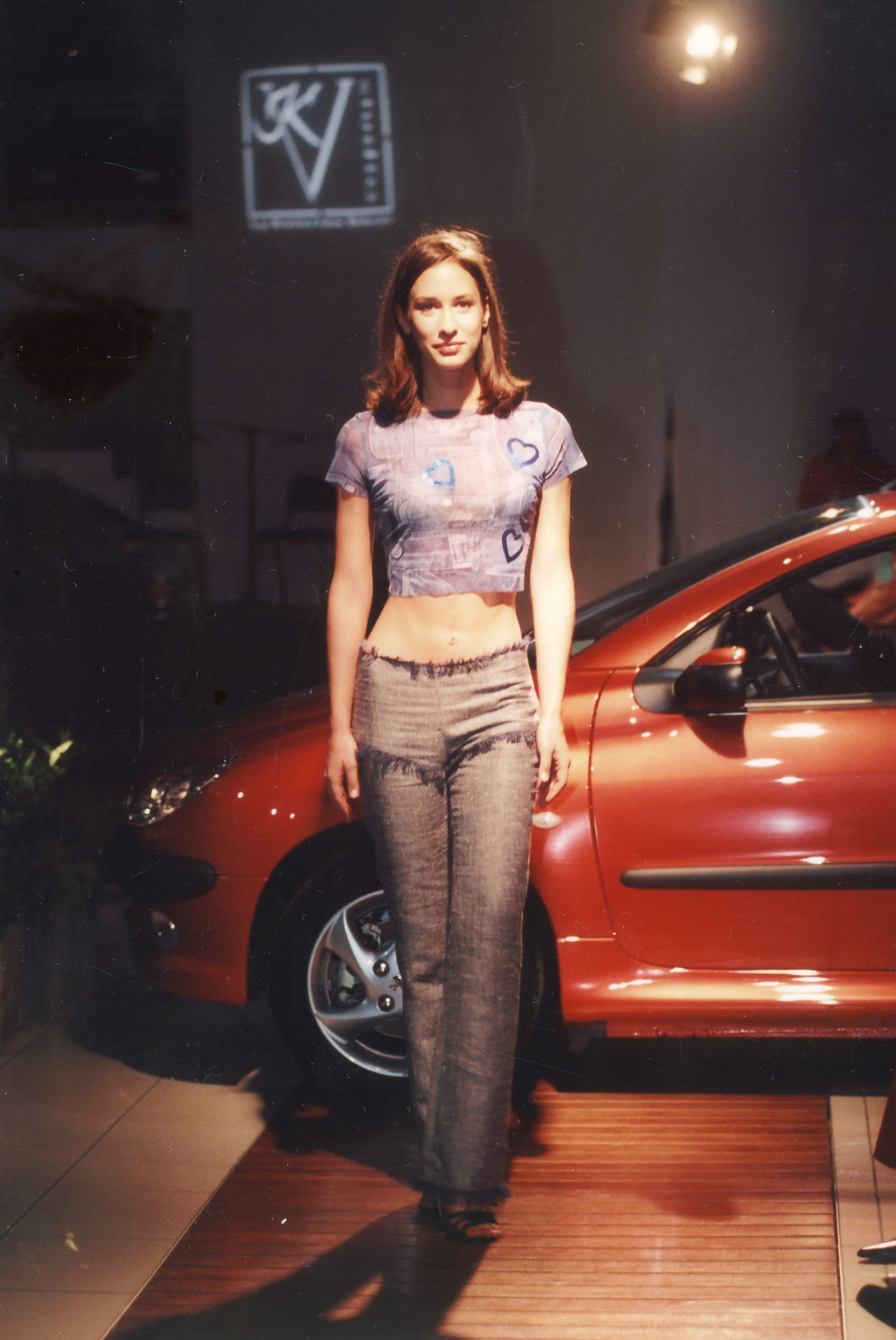 Demcsák Zsuzsa modellként