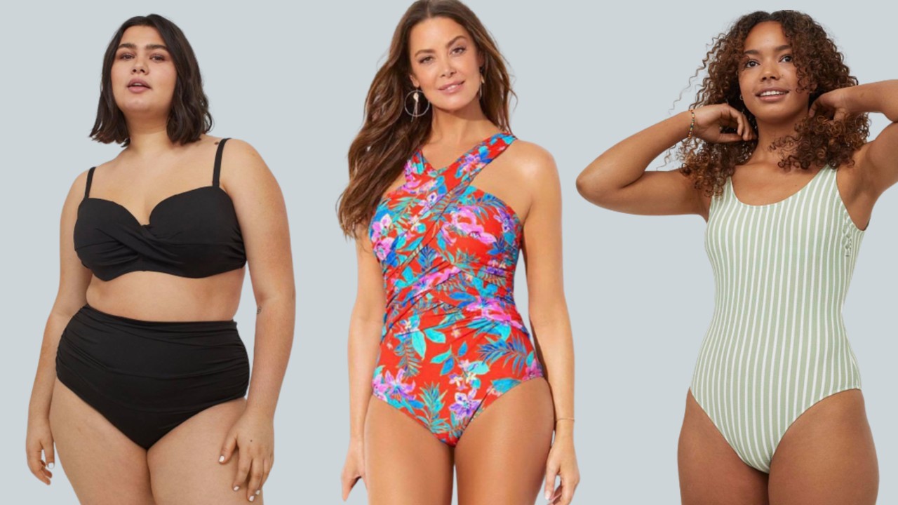 Fürdőruhák alma alkatúaknak