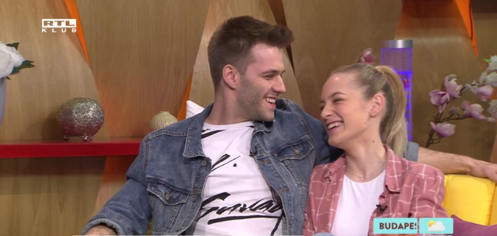 Gombos Krisztián Truckenbrod Fanni a Barátok közt forgatásán szerettek egymásba