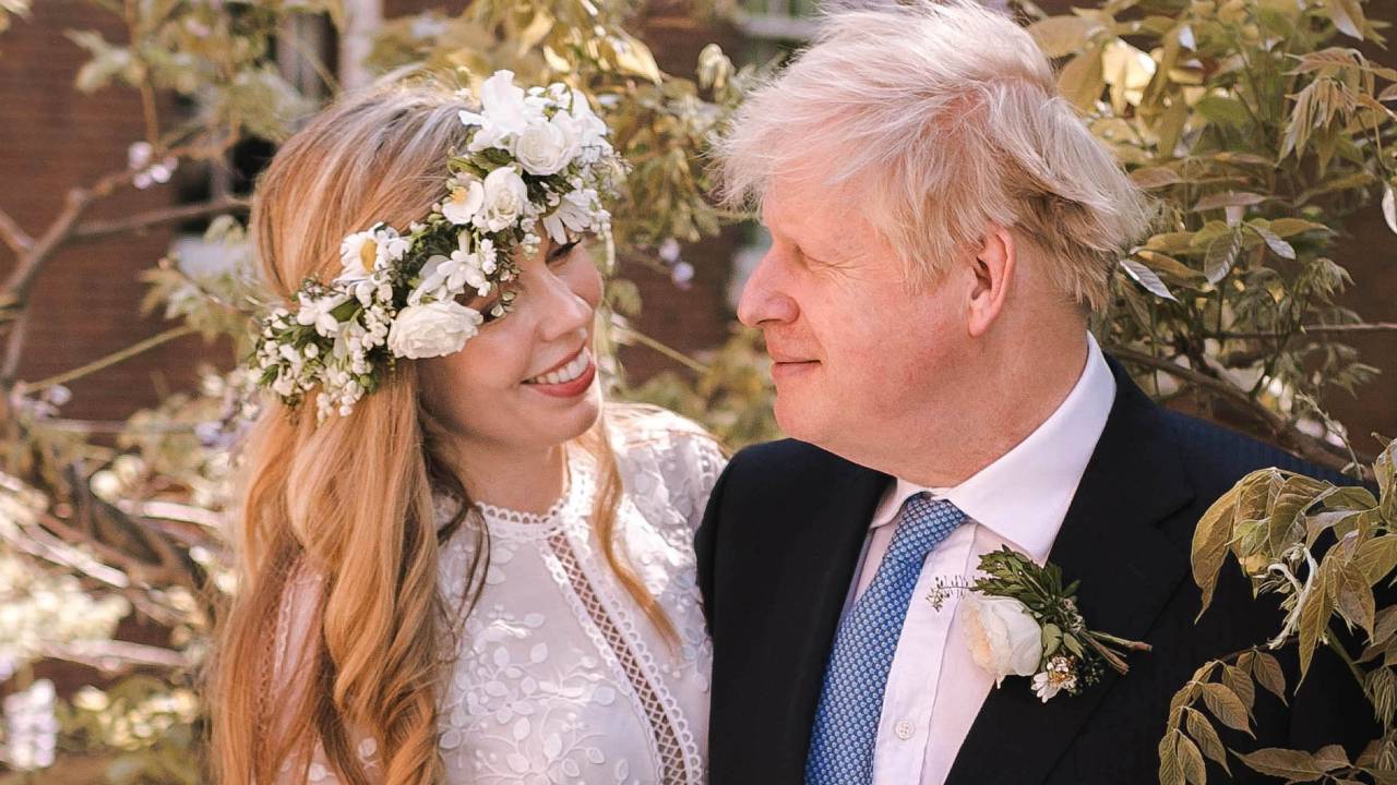 Carrie Symonds boris johnson esküvő