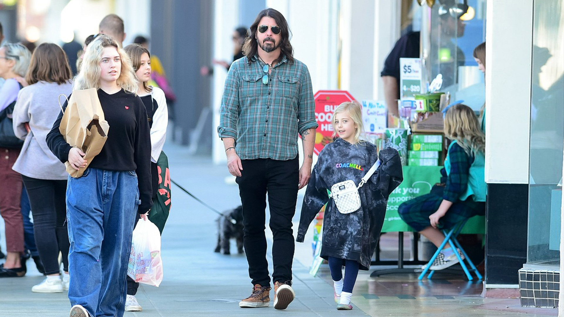 Dave Grohl a lányos apuka