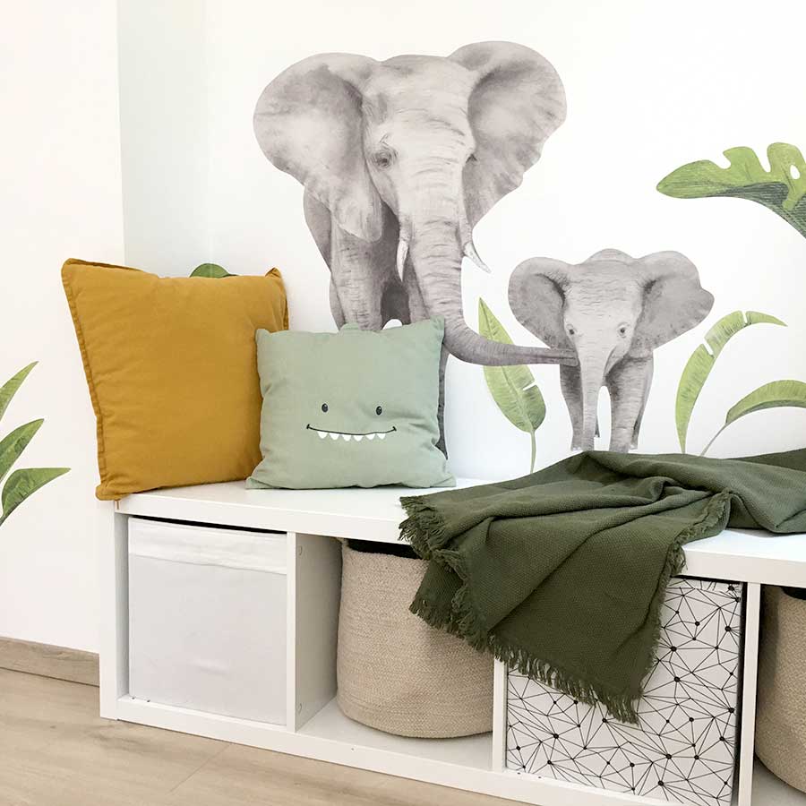 Elefántos falmatricák