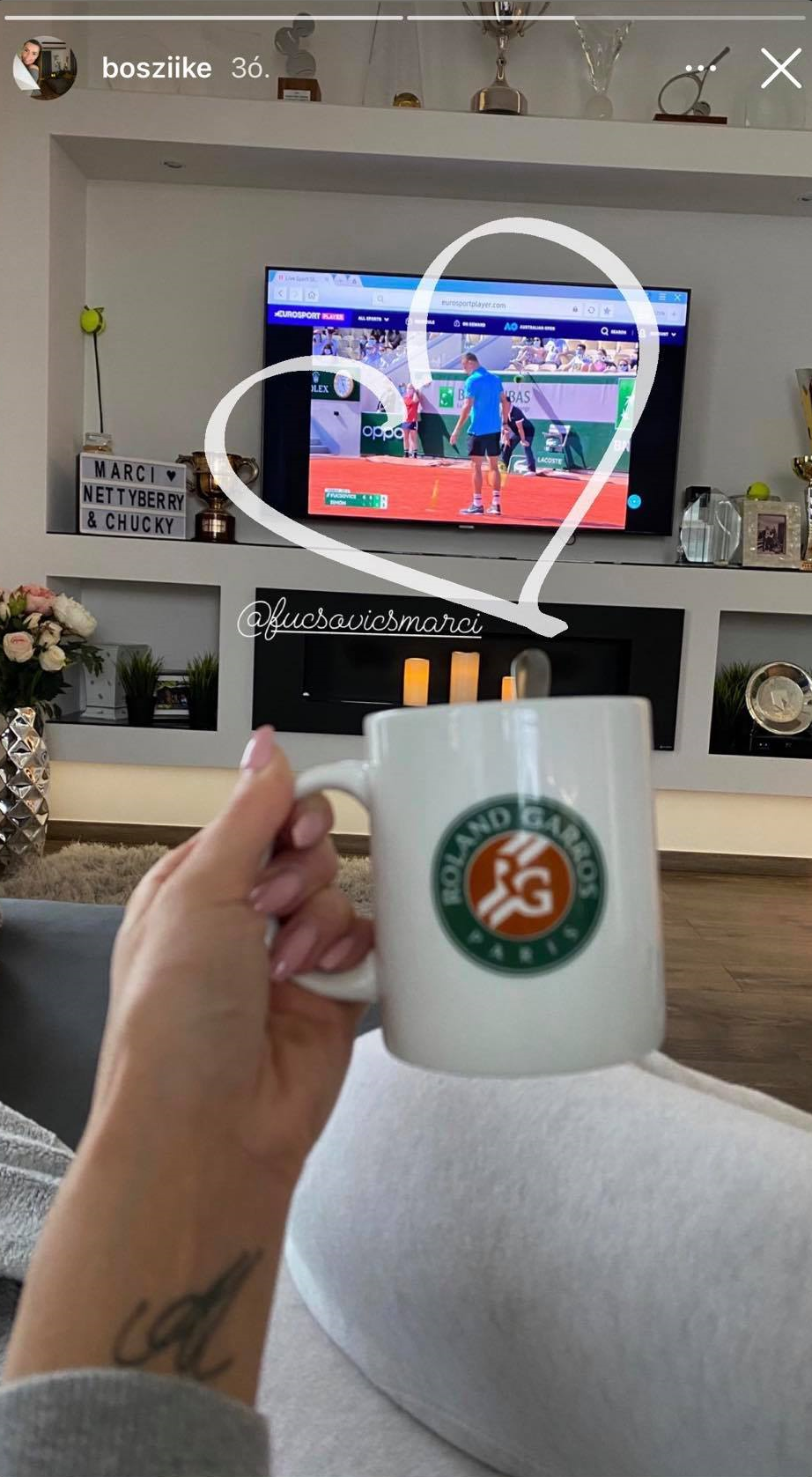 fucsovics összejött az exével