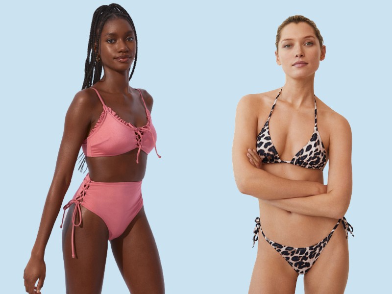 Fürdőruhák oszlop alkatúaknak