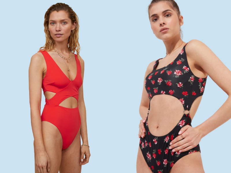 Fürdőruhák oszlop alkatúaknak