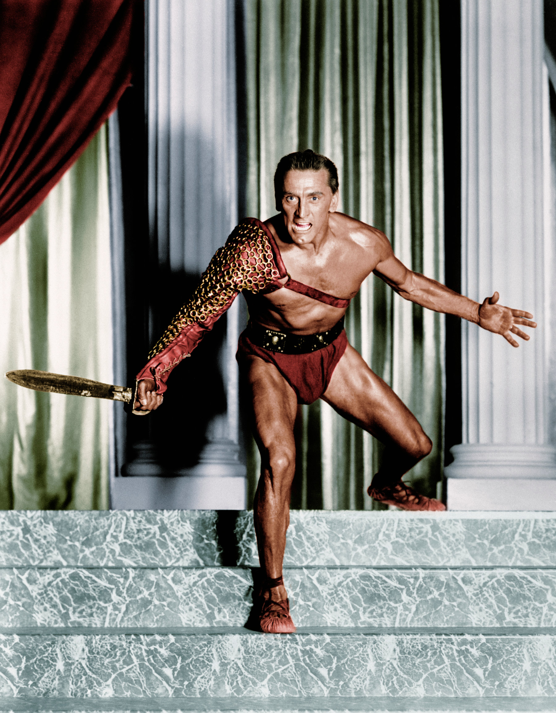 Kirk Douglas a Spartacusban